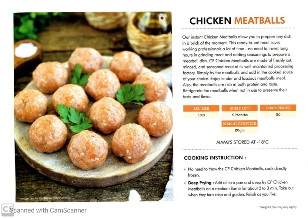 Chicken meat balls uploaded by business on 10/16/2021