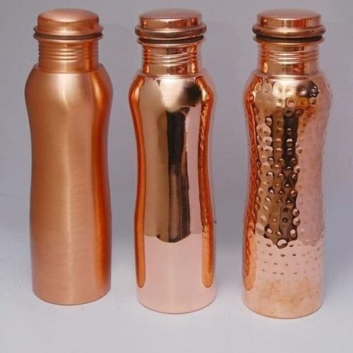Copper Curve bottle uploaded by Metal Smith on 10/16/2021