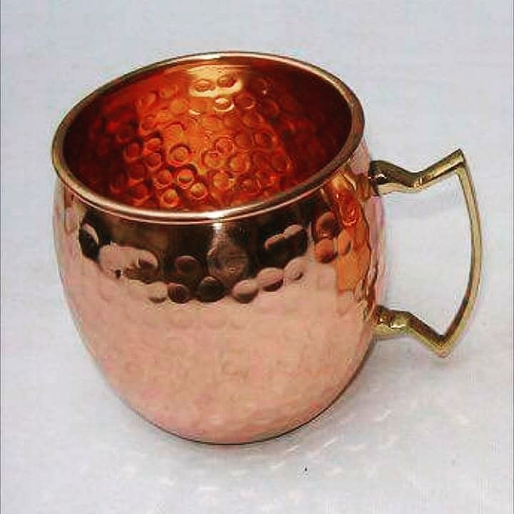 Copper hammer mugs uploaded by Metal Smith on 10/16/2021