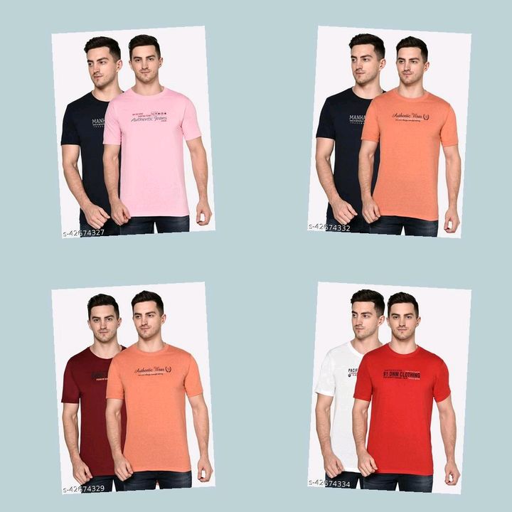 Men's cotton t shirt uploaded by business on 10/16/2021