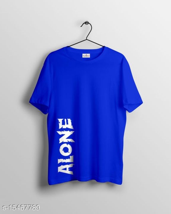 Alone Printed T-Shirt For Men
Fabric: Cotton
Sleeve Length: Short Sleeves
Pattern: Printed
Multipack uploaded by Maurya fashion hub on 10/16/2021