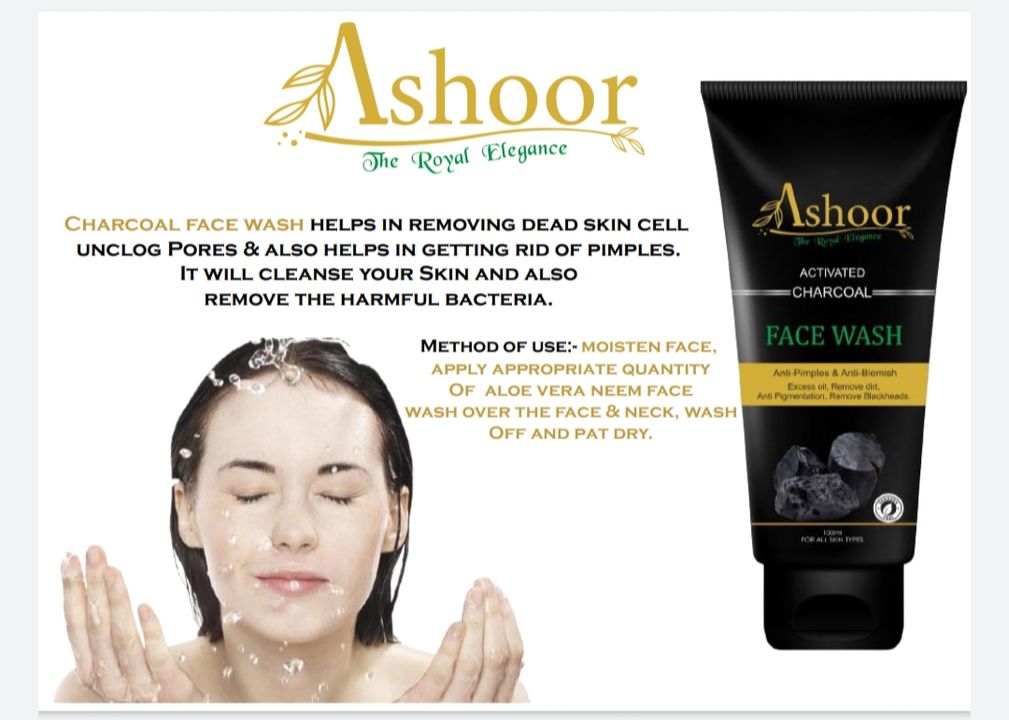 Activated Charcoal face wash uploaded by business on 10/17/2021