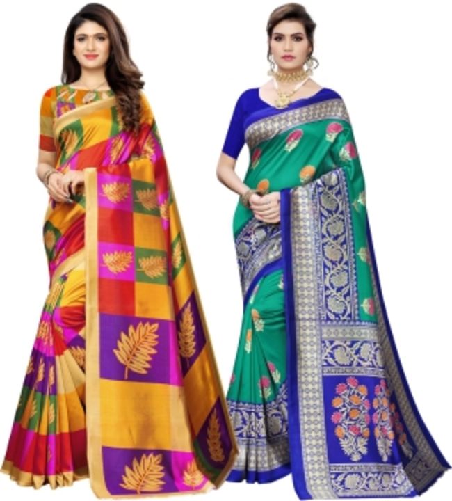 Saree combo uploaded by Rianshi collection on 10/17/2021