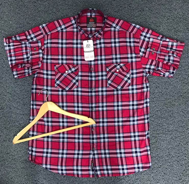 Double pocket checks uploaded by SOLID GARMENT RUFF USED SHIRTS on 10/17/2021