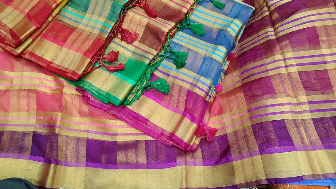 Pure organza saree uploaded by business on 9/16/2020