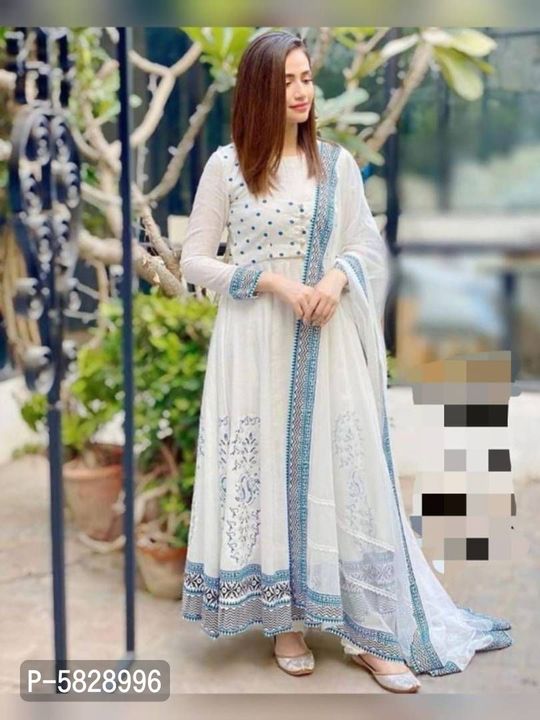 Stylish Rayon White Printed Round Neck Full Sleeves Kurta With Dupatta Set For Women

Size: 
M
L
XL
 uploaded by business on 10/17/2021