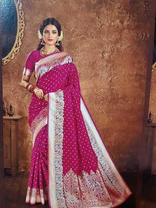 Kachmoni silk with bp
available 
 uploaded by Unnati saree khuthir on 9/16/2020