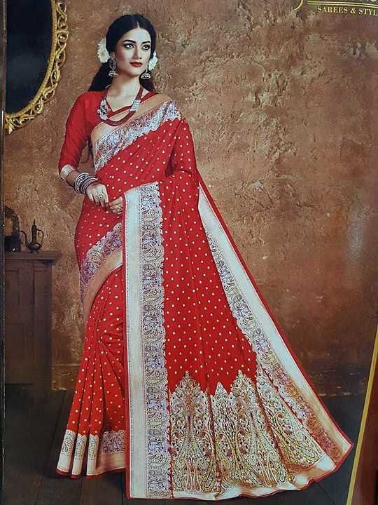 Kachmoni silk with bp
available 
 uploaded by Unnati saree khuthir on 9/16/2020