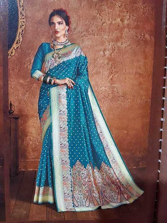 Kachmoni silk with bp
available 
 uploaded by Unnati saree khuthir on 9/16/2020