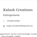 Business logo of Kalash creations