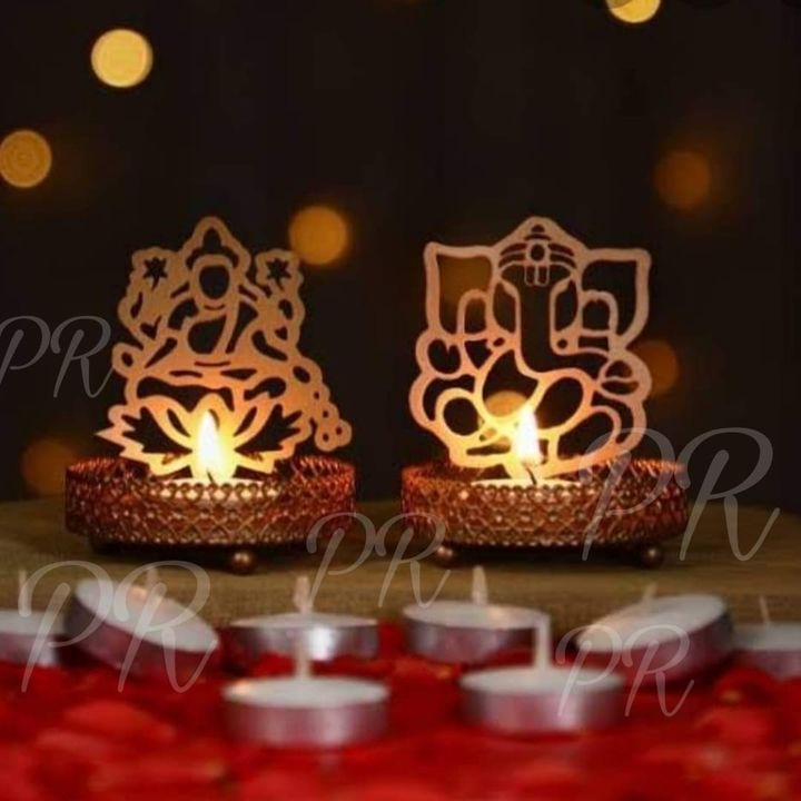 Shadow candle of lashmi ganesh  uploaded by business on 10/17/2021