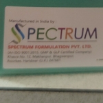 Business logo of Spectrum formulation pvt ltd