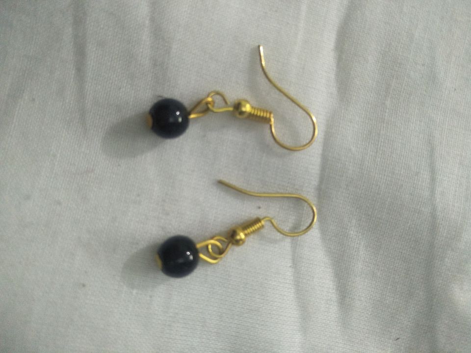 Earring Black Beads type uploaded by business on 10/18/2021