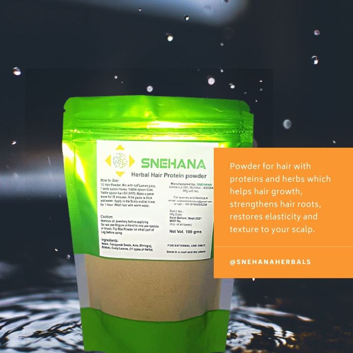 Herbal Hair Powder uploaded by Snehana Herbals on 10/18/2021