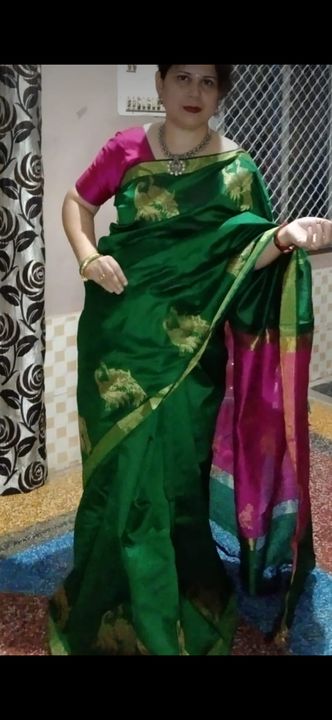 Semi raw silk uploaded by Chattisgarh handloom saree on 10/18/2021