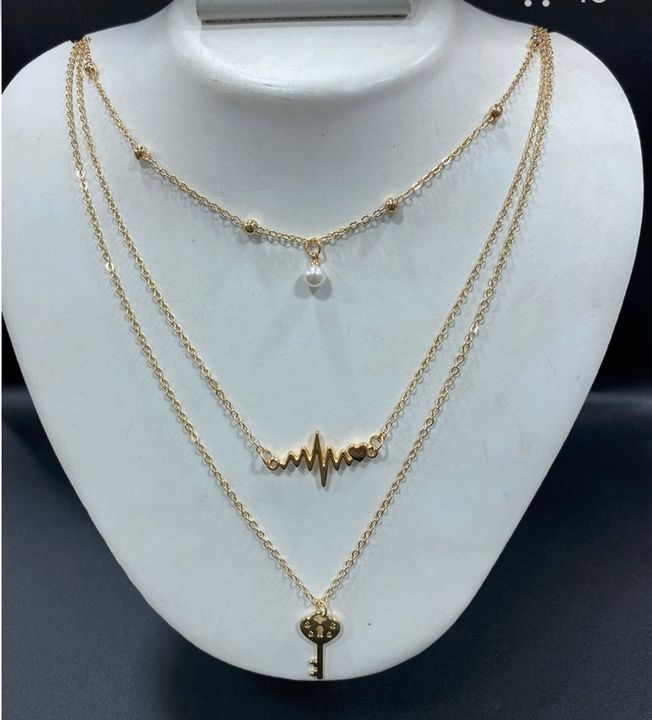 Three layered chain ✨ uploaded by business on 10/18/2021
