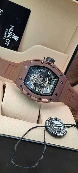 HUBLOT WATCHES , light weight wairy confortable rubber streap , six colour avai
. uploaded by business on 9/16/2020