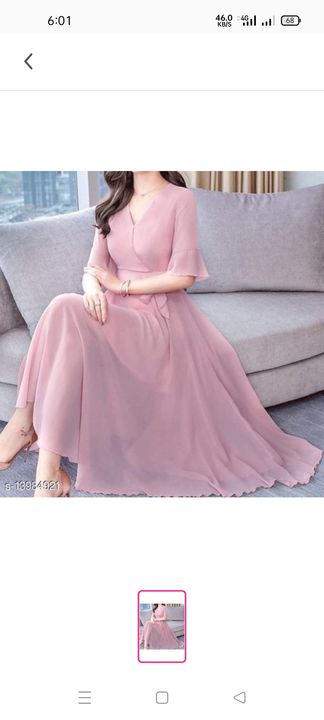 Gown uploaded by Muskan store on 10/18/2021