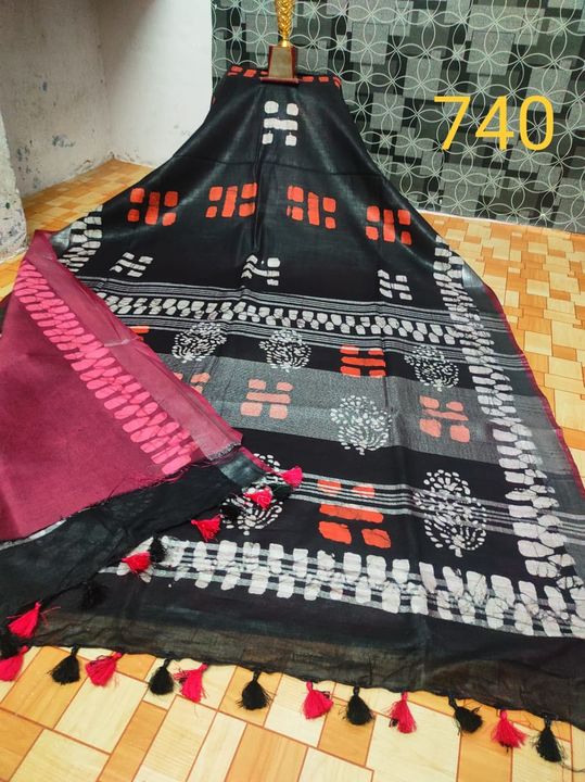 Katan staple suit and batik print Saree  uploaded by business on 10/18/2021