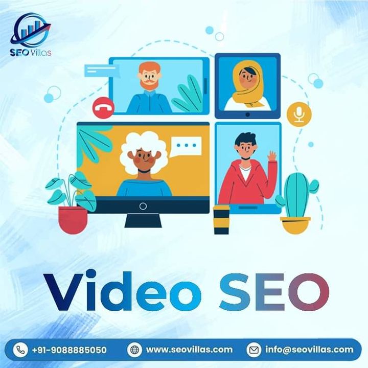Post image Do you want to optimize your video? Do you want your video to get top ranks based on search engine results of relevant keywords? Then, go for video SEO services provided by SEO Villas.
Check the authority of your website and see how video-oriented. Select the right platform to host your video. Try to add a transcript to your video. Also, give a suitable title to the video and add a description by using appropriate keywords. Create backlinks to enhance the number of views. 
To know more about optimizing your video, click on the link www.seovillas.com and contact SEO Villas.
You can call or WhatsApp at +91-9088885050 in case you need any information regarding our digital marketing services.