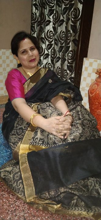 Semi raw silk bastar art saree uploaded by Chattisgarh handloom saree on 10/18/2021