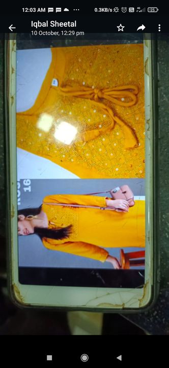 Post image I want 6 Pieces of Kurthi pant set.
Chat with me only if you offer COD.
Below are some sample images of what I want.