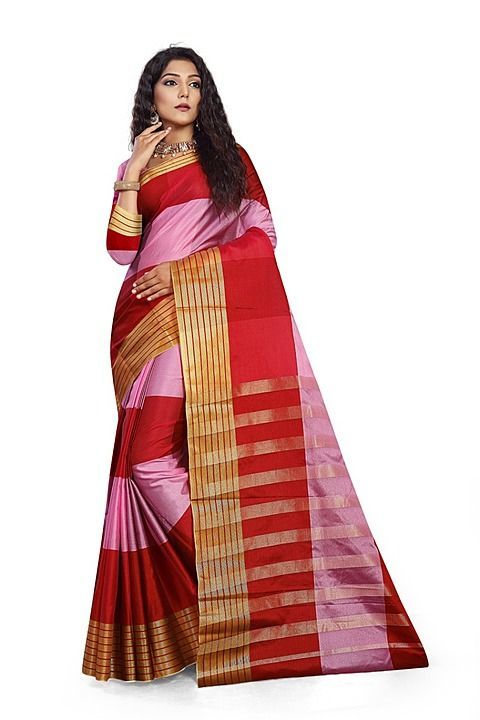 latest desiner cotton silk saree and zari border uploaded by Ditya Fashion on 9/16/2020
