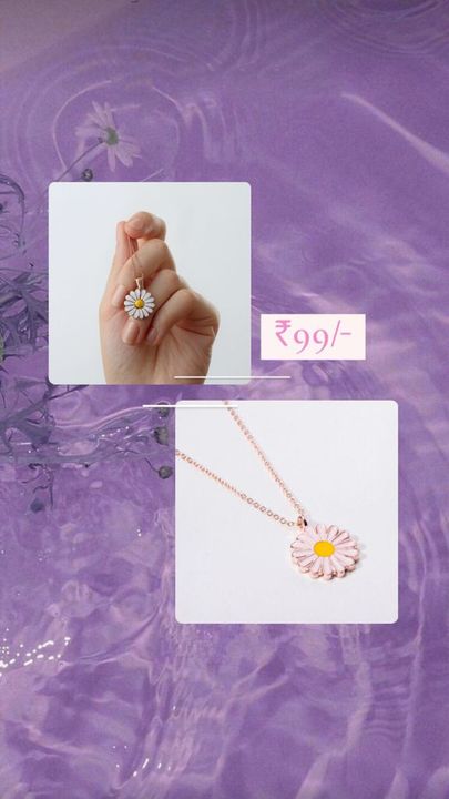 Daisy Necklace 🌼 uploaded by Glitzybaee on 10/18/2021