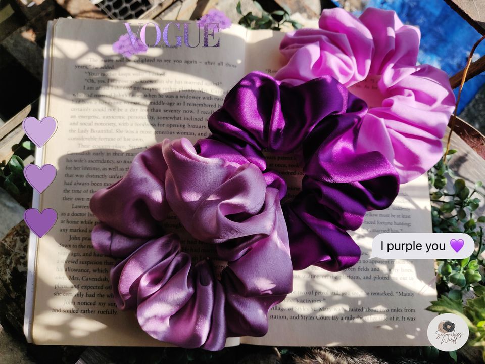 Shades of Purple Palatte uploaded by Myscrunchies_world on 10/18/2021