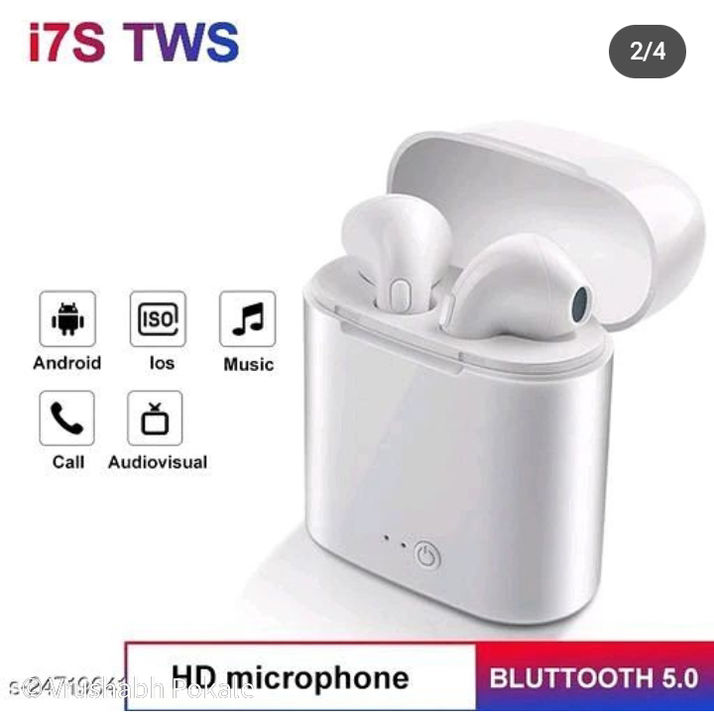Bluetooth headphones uploaded by Shopping katta on 10/19/2021