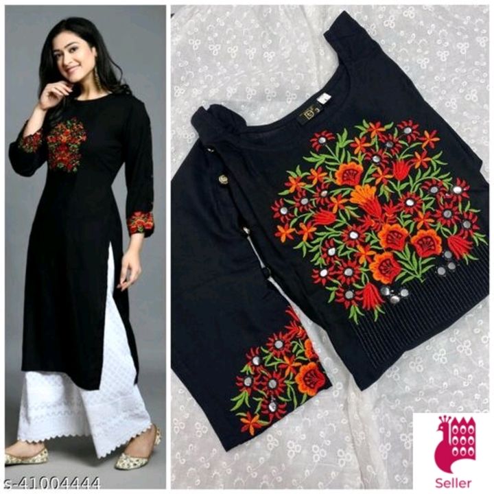 Catalog Name:*Kashvi Graceful Women Kurta Sets*
Kurta Fabric: Rayon
Bottomwear Fabric: Cotton
Fabric uploaded by business on 10/19/2021