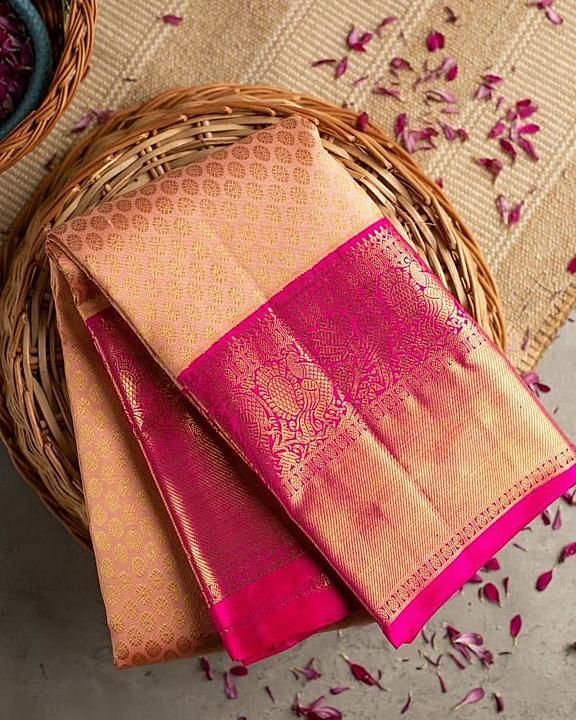 🥳*Kanchipuram Silks evoke reverence in any saree connoisseurs, as they exude a beautiful aura of el uploaded by business on 9/17/2020