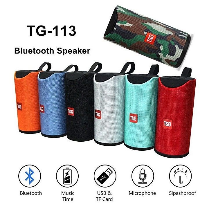 TG 113 Blutooth speaker uploaded by business on 9/17/2020