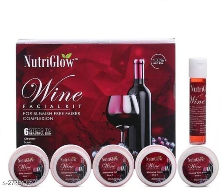 Nutriglow premium choice facialy kit uploaded by business on 10/19/2021