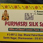 Business logo of PURNASRI SILKS