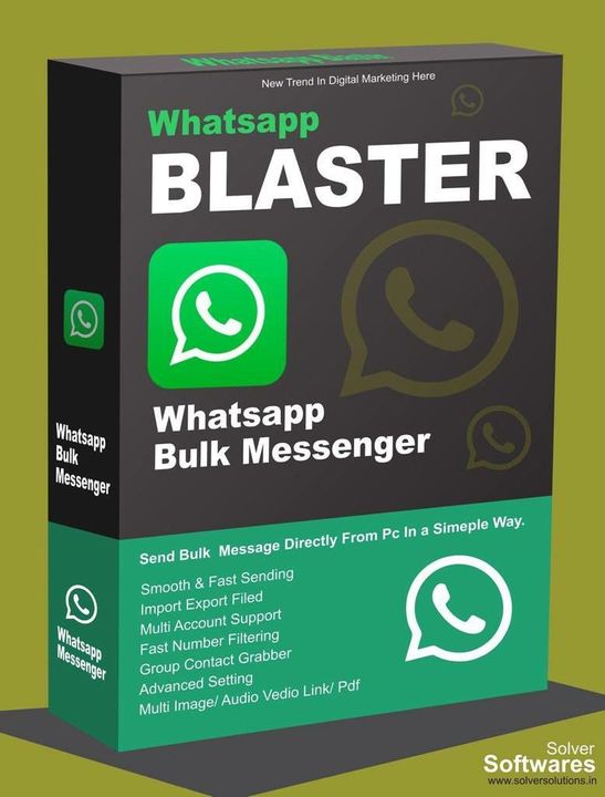 Whatsapp Blaster uploaded by business on 10/20/2021