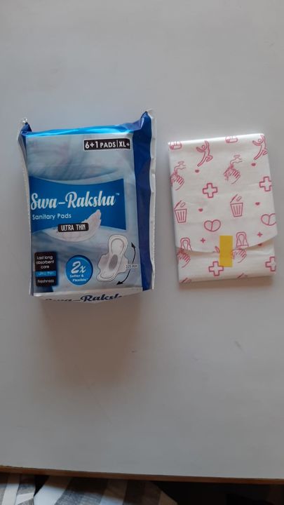 SWA RAKsha Sanitary Woman pads uploaded by ANUGRAHA ENTERPRISES on 10/20/2021