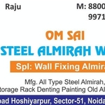 Business logo of Om Sai Steel Almirah Wala