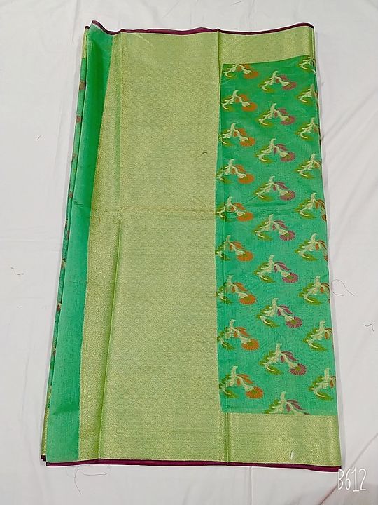 Banarsi Soft cotton Saree 💯 uploaded by business on 9/17/2020