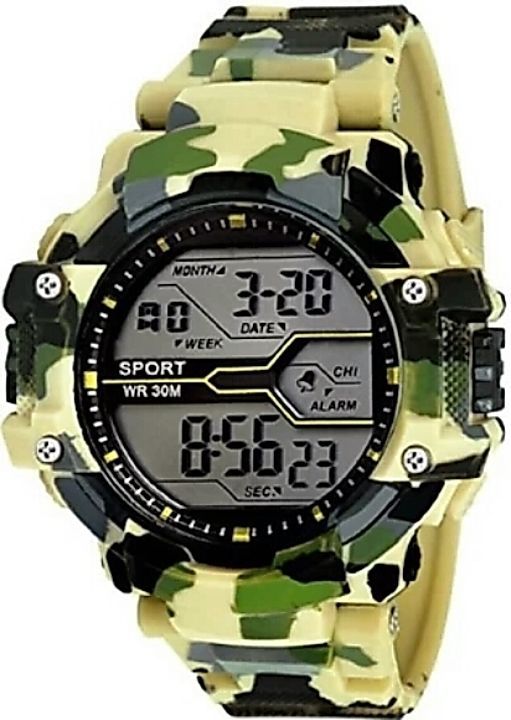 Army new digital sports watch (Yellow) uploaded by MyValueStore on 6/3/2020