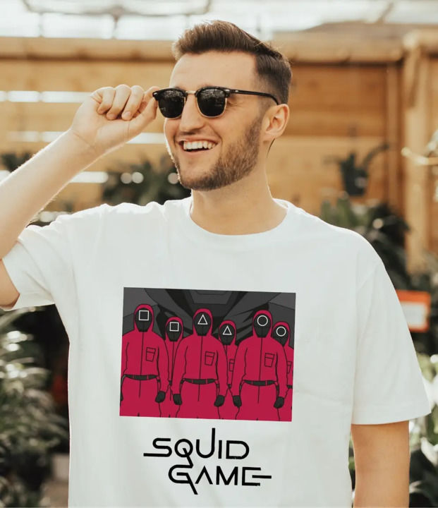 Squid game t-shirt uploaded by business on 10/20/2021