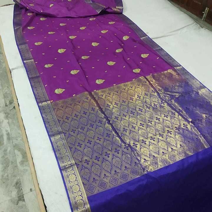 Banarasi Embroidery saree uploaded by business on 9/17/2020