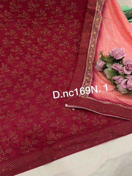 Unstiched salwar suit  uploaded by Cvani textile business on 10/20/2021