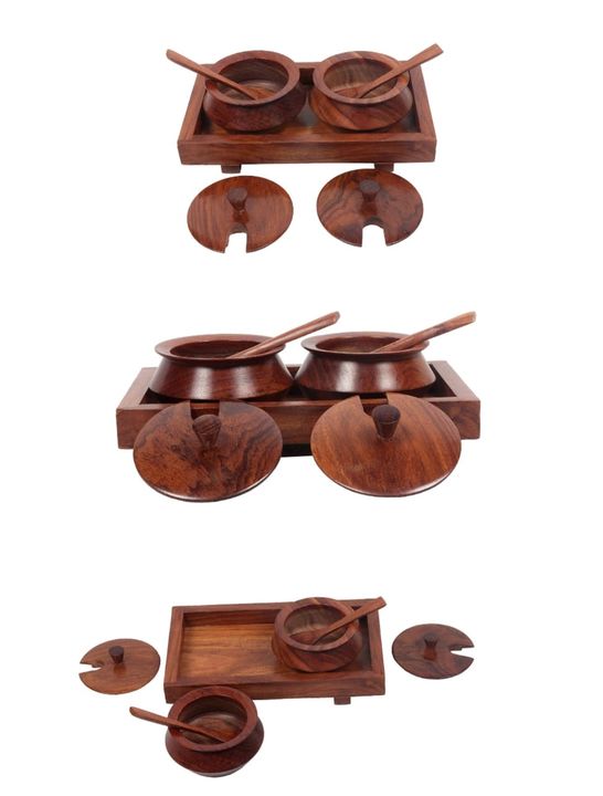Wooden masala Box uploaded by Online wood handicrafts on 10/20/2021