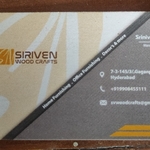 Business logo of Siriven woodcrafts