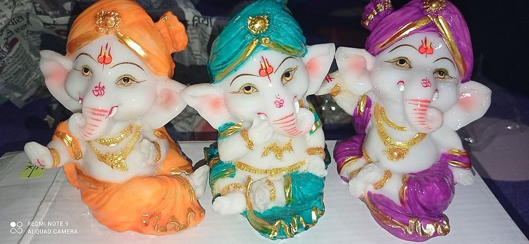 Ganesh ji  3pc

Can also msg me on whatsapp 
 uploaded by Rk creations  on 9/17/2020