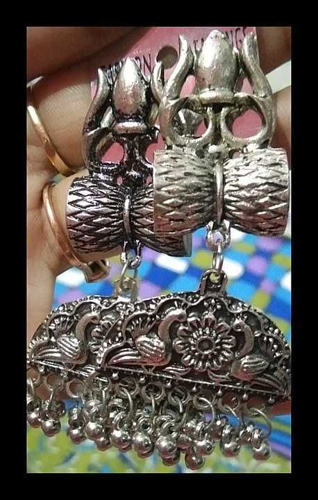 Shiva damru earrings uploaded by SAI ENTERPRISES on 9/17/2020