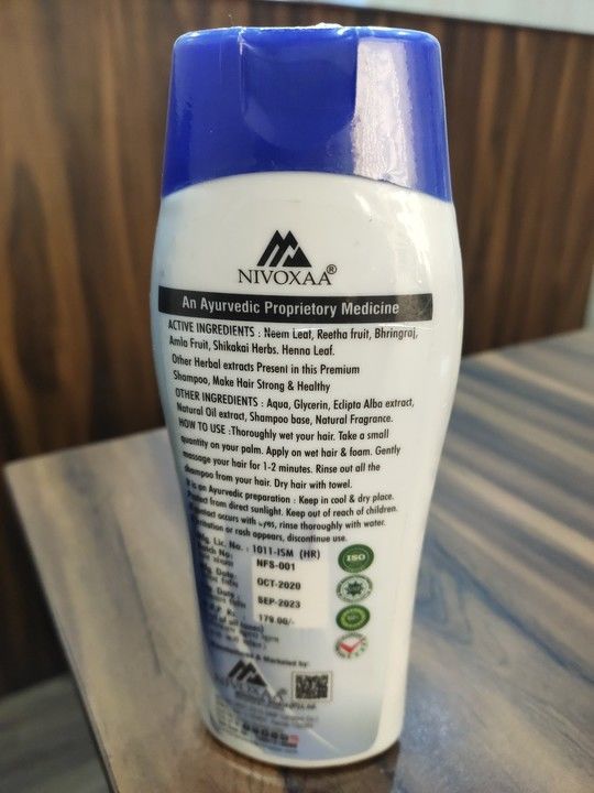 Nivofery shampoo uploaded by Nivoxaa biotech Ind p Ltd on 10/21/2021