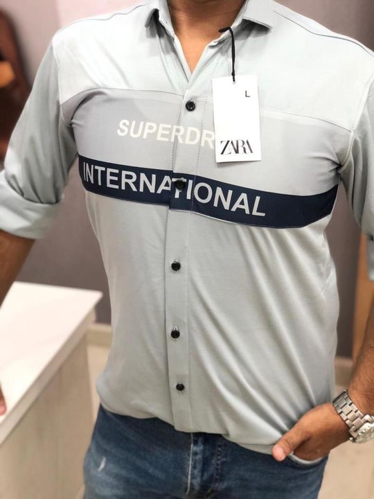 Zara man shirt 👕 uploaded by Shri Nakoda NX  on 10/21/2021