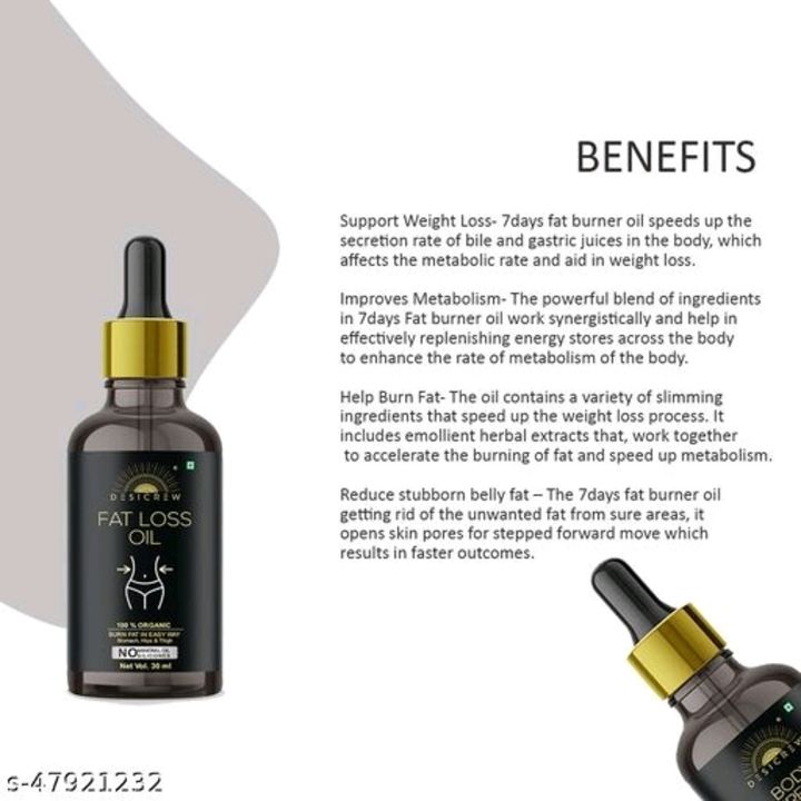 Deshi fat burning oil  uploaded by ONLINESHOP YOUR on 10/21/2021